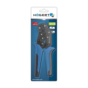 Hogert 7 inch / 190 mm Insulated Terminal Crimping Plier, HT1P160