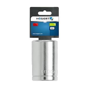 Hogert 23 mm, 1/2 Inch Sq. Drive Spline Socket, HT1A423