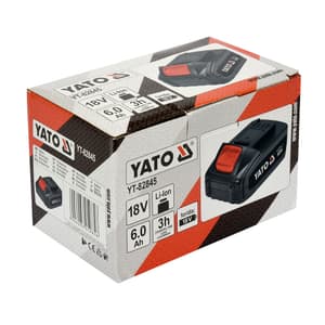 Yato 18V / 6.0 Ah  Li-ion Battery, YT-82845