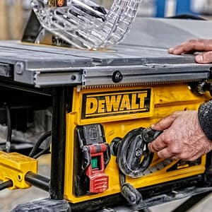Dewalt 2000W 254mm Portable Table Saw, DWE7492