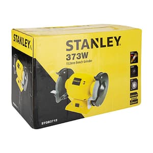 Stanley 152mm / 6 inch 373W Bench Grinder With 2 Eye Shields, STGB3715-IN