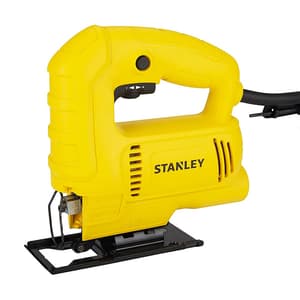 Stanley 19mm 450W Variable Speed Jigsaw For Cutting Wood, Sheet, Metal & Plastic With 6 Position Speed Dial, SJ45-IN