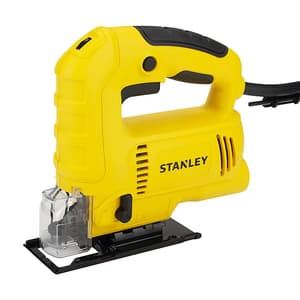 Stanley 19mm 600W Variable Speed Pendulum Jigsaw For Cutting Wood, Sheet, Metal & Plastic With 4 Stage Pendulum Action, SJ60-IN