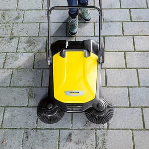 Karcher 20 Litre / 2400m²/h S4 Twin Push Sweeper, 1.766-360.0