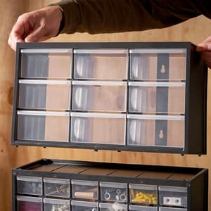 Stanley Multi-Purpose Storage Bin With 9 Large Drawers, 1-93-978