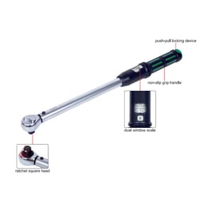 Insize 5 - 25 Nm Torque Wrench (1/4 Inch Sq. Drive), IST-28WM25