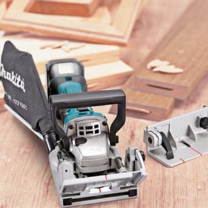 Makita 100 mm / 18V LXT Li-Ion Cordless Plate Joiner (Bare Tool), DPJ180Z
