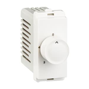 Schneider Electric Livia 1 Module Step Type Fan Regulator (Pack of 10 Pcs), P3100