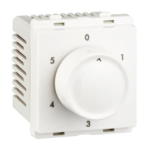 Schneider Electric Livia 2 Module Step Type Fan Regulator (Pack of 6 Pcs), P3200