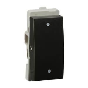 Schneider Electric Opale 6 Amp 2 Way Switch - Coke Grey (Pack of 20 Pcs), AAKY1002