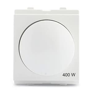 Schneider Electric Opale 2 Module 400 W Dimmer - White (Pack of 5 Pcs), X3004WH