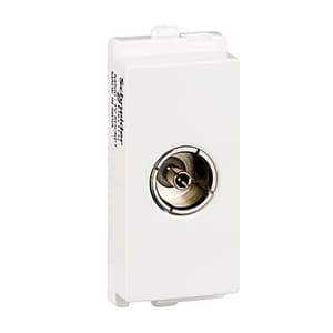 Schneider Electric Opale TV Socket - White (Pack of 10 Pcs), X4500WH