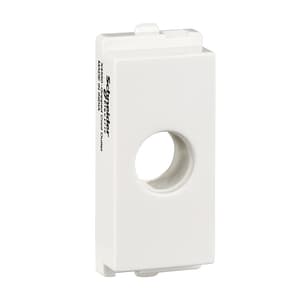Schneider Electric Opale Gripped Cord Outlet - White (Pack of 10 Pcs), X4550WH