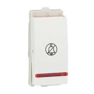 Schneider Electric Opale 1 Way DND Switch (Pack of 20 Pcs), AAKX6002