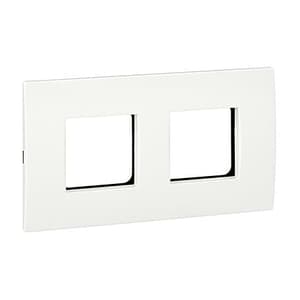 Schneider Electric Opale 4 M Grid & 4 Module Cover Frame - White (Pack of 10 Pcs), X0704