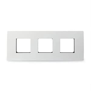 Schneider Electric Opale 6 M Grid & 6 Module Cover Frame - White (Pack of 5 Pcs), X0706