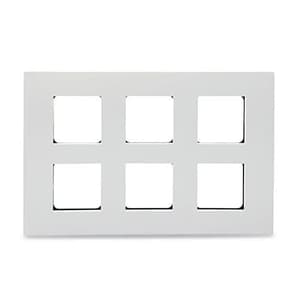 Schneider Electric Opale 12 M Grid & 12 Module Cover Frame - White (Pack of 5 Pcs), X0712