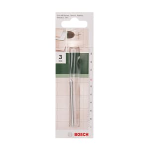 Bosch 3.00 mm Dia Glass & Tile Drill Bit, 2 609 255 464
