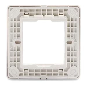 Schneider Electric Zencelo 2 M Grid & 2 Module Cover Frame - White (Pack of 10 Pcs), IN8402C