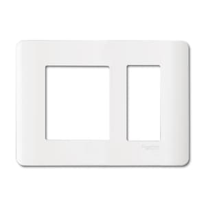 Schneider Electric Zencelo 3 M Grid & 3 Module Cover Frame - White (Pack of 10 Pcs), IN8403C