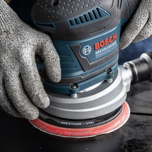 Bosch 150 mm Expert Multihole Universal Backing Pad Medium, 2 608 900 007