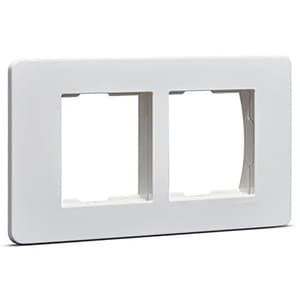 Schneider Electric Zencelo 4 M Grid & 4 Module Cover Frame - White (Pack of 10 Pcs), IN8404C