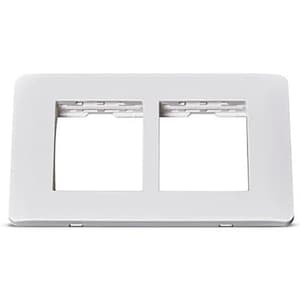 Schneider Electric Zencelo 4 M Grid & 4 Module Cover Frame - White (Pack of 10 Pcs), IN8404C