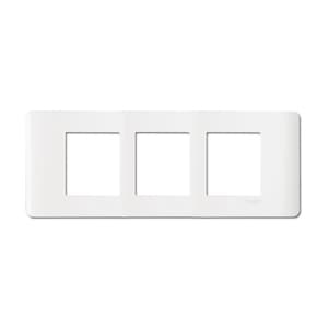 Schneider Electric Zencelo 6 M Grid & 6 Module Cover Frame - White (Pack of 5 Pcs), IN8406C
