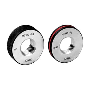Baker 125 mm Right Hand ISO Metric Thread Gauges