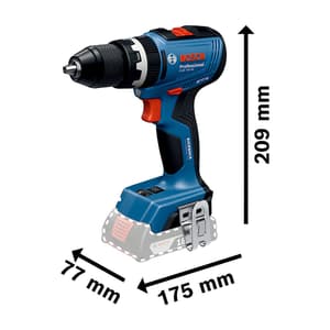 Bosch 18V / 13 mm Professional Cordless Impact Drill Driver (Bare Tool), GSB 18V-65