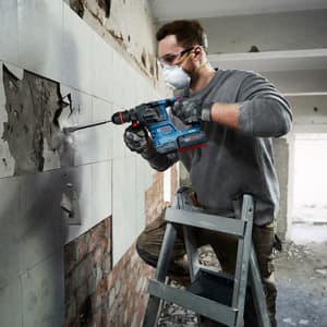 Bosch 18V Professional Cordless Rotary Hammer with ONECHUCK (Bare Tool), GBH 18V-22 X