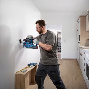 Bosch 18V Professional Cordless Rotary Hammer with ONECHUCK (Bare Tool), GBH 18V-22 X