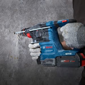 Bosch 18V Professional Cordless Rotary Hammer with ONECHUCK (Bare Tool), GBH 18V-22 X
