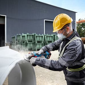 Bosch 100 mm / 4 inch 18V Professional Cordless Angle Grinder, GWS 18V-11 S