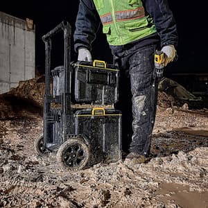 Dewalt Toughsystem 2.0 (DS300) Medium Stackable Tool Box With 50 Kg Load Capacity, DWST83294-1