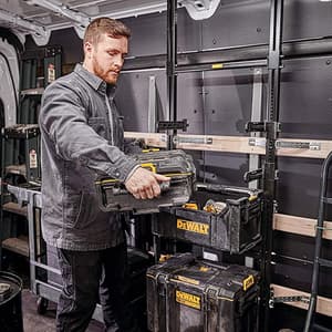 Dewalt Toughsystem 2.0 (DS400) Large Stackable Tool Box With 50 Kg Load Capacity, DWST83342-1