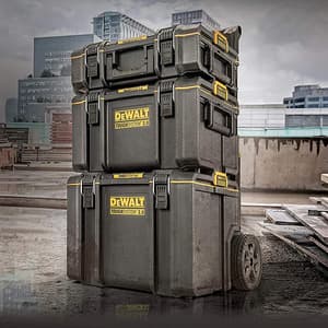 Dewalt Toughsystem 2.0 (DS450) Mobile Stackable Tool Box With 113 Kg Load Capacity, DWST83295-1