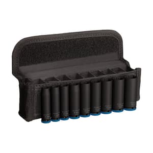 Bosch 9 Pcs 1/4 Inch Sq. Drive PRO Deep Impact Socket Set, 2 608 003 035