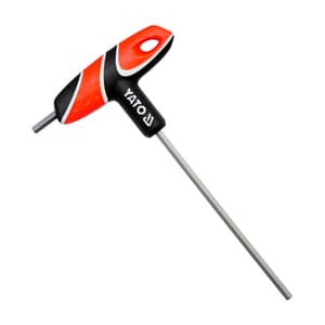 Yato 5.0 mm T-Handle Hex Allen Keys, YT-05576