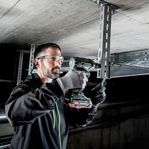 Metabo 18V / 2 x 4 Ah Li-ion Cordless Impact Wrench, SSW 18 LTX 300 BL