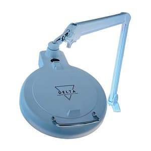 Delta 8X Table top LED Magnifier with Clamp, DE0014