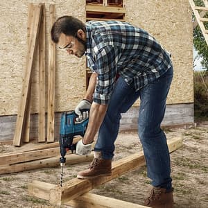 Bosch 18V Professional Cordless Rotary Hammer with SDS Plus (Brushless), GBH 180-LI