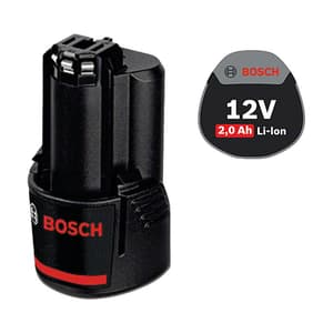 Bosch 12V / 2.0 Ah Lithium-ion Professional Battery Pack, GBA 12V 2.0Ah