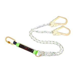 Karam 2 Mtr Energy Absorbing Double Polyamide Rope Lanyard, PN 351 (2.0M)