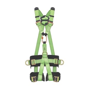 Karam Full Body Adjustable Work Positioning Harness With Padded Leg Strap & Shoulder Strap, PN 57(02)