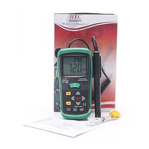 HTC 5 to 98 % RH / -20 to 199.9°C Temperature & Humidity Meter, HT-306