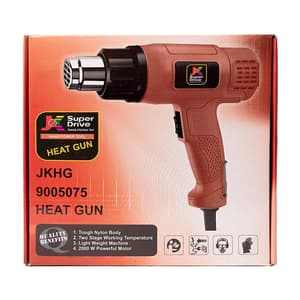 JK Super Drive 2000W 500°C Heat Gun With Dual Temperature Airflow, JKHG, 9005075