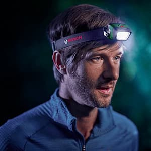Bosch 190 Lumens Head Lamp for Indoor & Outdoor Activities, 1 600 A03 07X