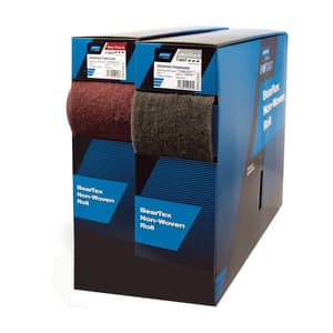 Norton Bear-Tex 150 mm x 10 Mtr 24NM Maroon Rolls, BX13