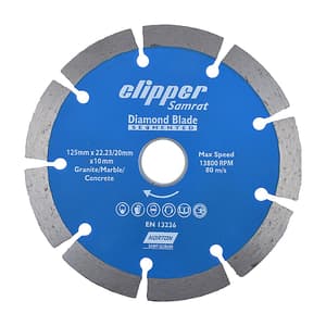 Norton Clipper Samarat 4 inch / 110 mm Segmented Diamond Blade (Pack Of 100 Pcs), CP1145